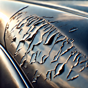 Mobile Auto Body Repair | Serving Austin, San Antonio, & Central TX 6 Peeling Clear Coat